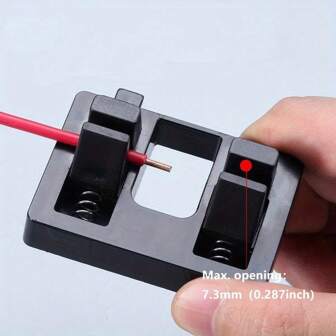 1pc Professional Wire Welding Fixture, Upgraded Spring Clamp Design, Lightweight & Adjustable Soldering Stand, Wire Soldering Iron Holder, Multi-Function Welding Clamp, Welding Practice Tool, Unique Gift For Friends And Students