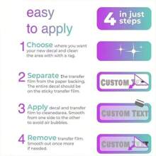 Custom Vinyl Stickers Personalized,Custom Decals Stickers Vinyl Waterproof,Custom Vinyl Decals For Cups,Custom Name Stickers Wedding,Back To School Fashion