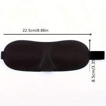 1/2/5 pièces Masque pour les yeux à design stéréoscopique, 100% occultation, ultra doux, masque de sommeil, sangle réglable, respirant et léger, convient pour le repos et les voyages - cadeaux de Noël et du Nouvel An pour la famille et les amis