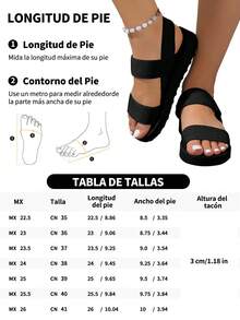 GlamourGrip Women Flat Sandals - 黑色 - 查看 11