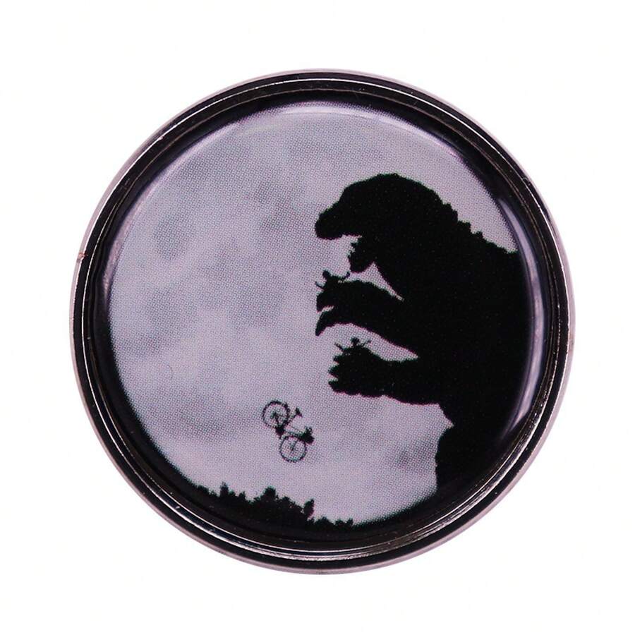 Monster Attack Pin Brooch Peripheral Accessories Badge - Multicolor - View 1