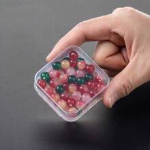 Juego de 30 cajas de almacenamiento de plástico transparente - Solución ultra visible, apilable y ahorradora de espacio para accesorios para el cabello, joyas, cuentas de arroz DIY, herramientas y suministros para manualidades - Organizador ligero y versátil Estuche de organización de viaje Regalos Útiles Escuela