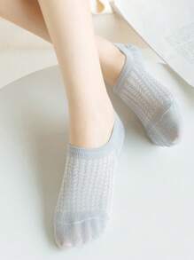 1/3/5 pares de calcetines de barco para mujer, calcetines invisibles con alta elasticidad, calcetines cortos transpirables de malla para el tobillo, versión mejorada con desodorización, de secado rápido y delgados y cómodos calcetines transparentes de barco, calcetines invisibles