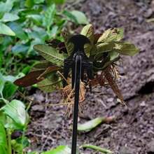 Outils de désherbage, outils de désherbage de jardin, outils de désherbage de jardin portables, outils de désherbage pour le déracinement, désherbeur manuel forgé en acier au manganèse à 4 dents pour potager, arrière-cour, ferme, plantation et désherbage