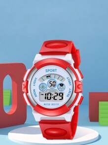 1pc Youth Digital Watch | Multi-Function, Luminous, Timing, Alarm, Date Viewable | Suitable For Birthday Gifts, Graduation Season Gifts, Festival Gifts For Teenagers