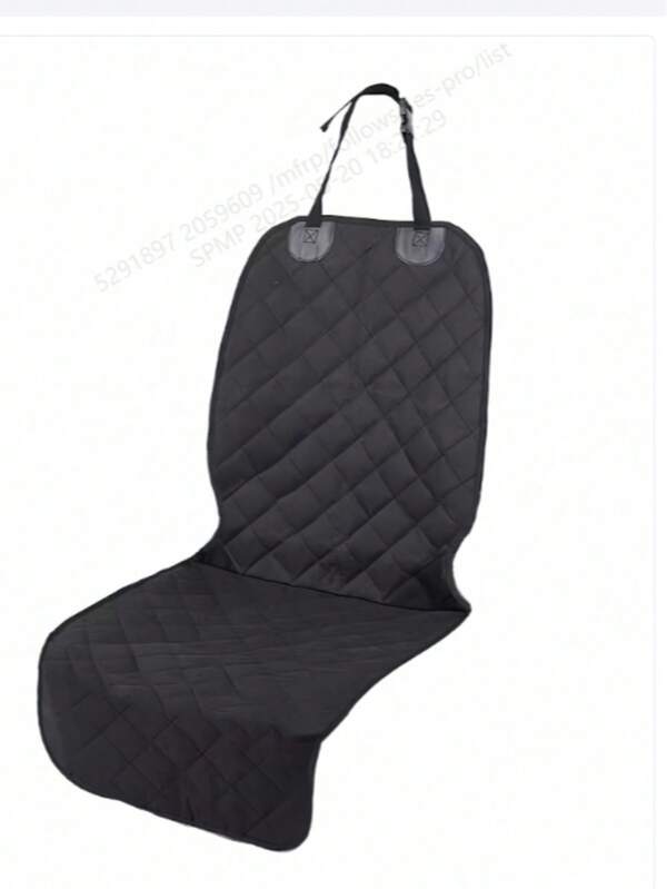 Pet Dog Car Seat Cover Front Passenger Anti-Dirty Pad Automotive Pet Seat Cushion With Safety Belt