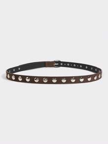 Plus Size Gothic Style Vintage Studded Metal Buckle Belts, Bohemian Y2K Waist Belts, Fashion Accessory For Maxi Dresses, Jeans, Streetwear, Punk, Music Festivals, Parties, Graduation Summer, School