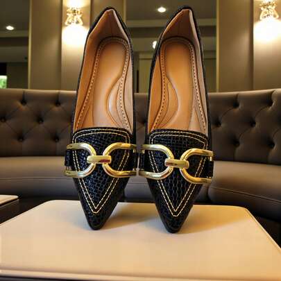 Sapatilha Feminina Tresse Preto I Enfeite Novo D – Conforto Extra, Design Moderno, Leveza Máxima, Resistência Elevada.