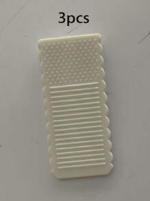 3pcs Silicone Door Stopper, No Drill Necessary Door Stoppers, Universal Type Door Stop, Safe Door Sucker, Anti-Collision, Anti-Pinch Protection, Door Holder
