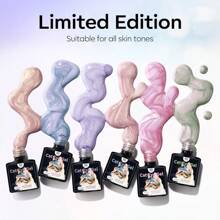 6 Colors Cat Eye Magnetic Gel Polish Set - Multifunctional Nail Art Kit With Stunning Designs, Salon & Home Manicure, Perfect Gift For Women