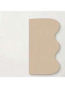 1set French Decorative Arched Felt Wall Stickers, Vertical Stripes Background Photo Wall Collage Back To School