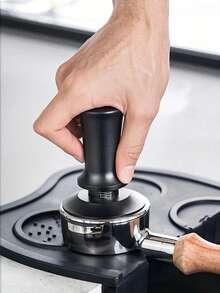 51/53/58mm Coffee Powder Press With Scale, Stainless Steel Solid Constant Force Adjustable Filling Press, Coffee Powder Hammer Back To School - Multicolor - View 1