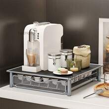 NetHong Coffee Machine Stand & Capsule Pod Holder Storage Drawer N.Espresso, DoIce Gusto - Multicolor - View 6