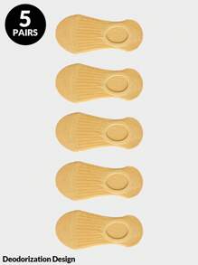 1/3/5 pares de calcetines de barco para mujer, calcetines invisibles con alta elasticidad, calcetines cortos transpirables de malla para el tobillo, versión mejorada con desodorización, de secado rápido y delgados y cómodos calcetines transparentes de barco, calcetines invisibles
