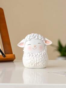 1 Peça Decoração Simples e Fofa em Forma de Animal feita de Resina, Adequada para Escritório, Quarto, Sala de Estar, Hotel, Escritório, Festa, Decoração de Evento de Mesa, Multi-Cor