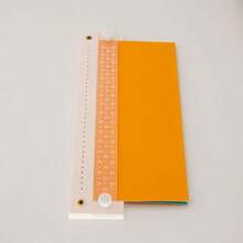 Perforatore manuale per libri in plastica, strumento per rilegatura a punto metallico, materiale scolastico, articoli per il ritorno a scuola