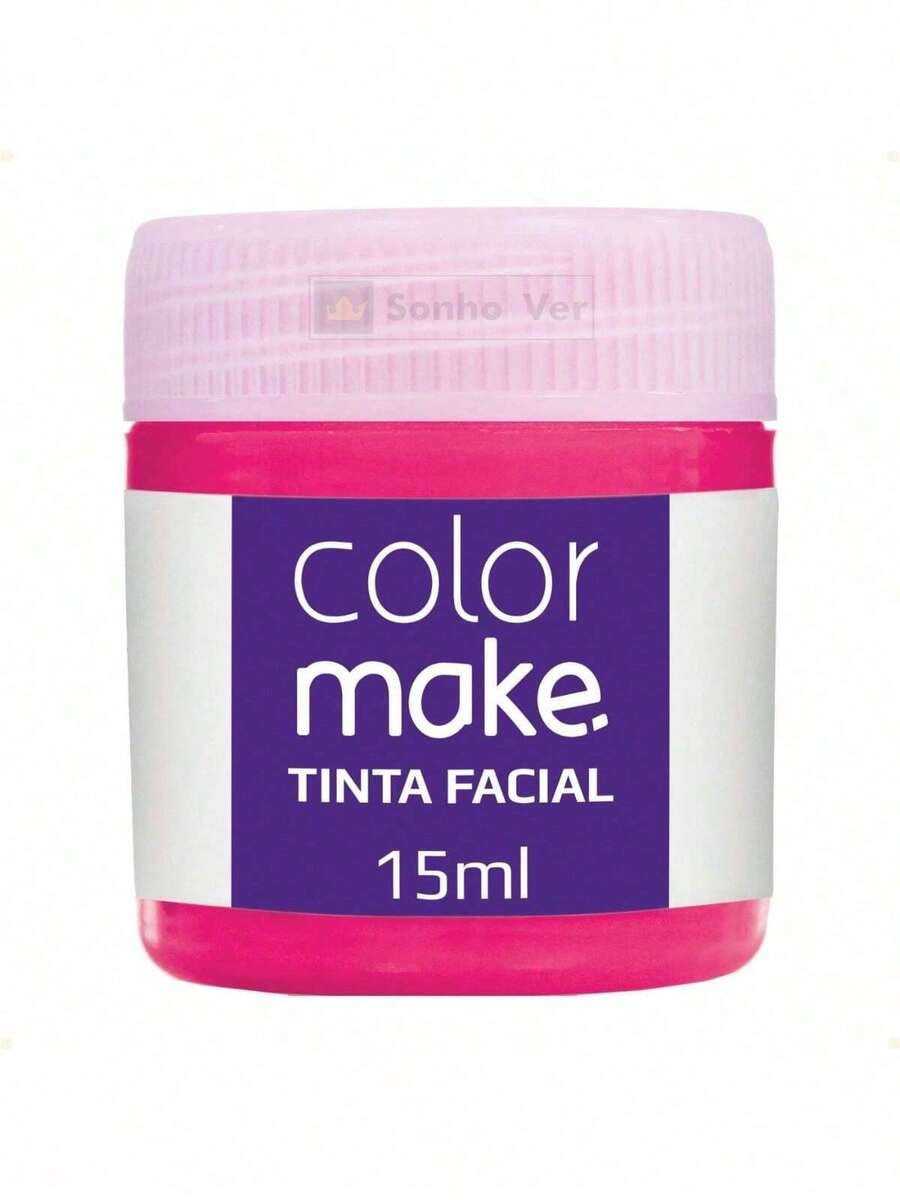 Colormake Liquid Paint All Colors Normal And Neon 15ml - Rosa Fucsia - Ver 1