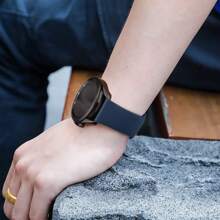 18mm 20mm 22mm Strap For Sam Sung Galaxy Watch7/ 6/5/Pro/4 Classic Silicone Bracelet Hua Wei Watch GT5- 4-2-2e-3-3 Pro Band Silicone Strap For Garmin Vivoactive 3 4 5 Band Forerunner 645 Wristband Bracelet Garmin Forerunner 245