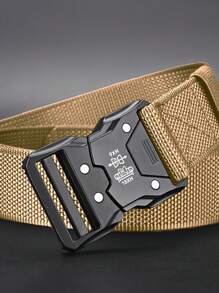 3 New Quick - Release Nylon Tactical Belts, Suitable For Sweatpants, Outdoor Training, Daily Use And As Men's Casual Belts