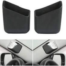 1pc/2pcs Durable Plastic Car Glasses & Phone Holder - Fashion Eyeglass Organizer Storage Box For Auto Interior Accessories-Car Accessories-Car