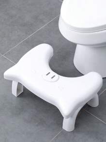 1 pieza Cojín de reposapiés plegable para inodoro, taburete de inodoro para cuclillas contra el estreñimiento, herramienta divina del inodoro, taburete de inodoro extraíble, sin necesidad de instalar almohadillas para los pies, de vuelta a la escuela
