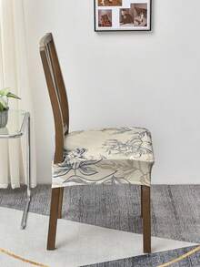 1/2/4/6pcs Printed Stretchable Removable & Washable Dining Chair Seat Covers - Multicolor - View 10