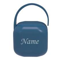 Customizable Name Portable Pacifier Storage Box, Dust-Proof Box, Multi-Functional, Ornamental, Letter, Stylish, Baby Fashion, Colorful, Casual, Cute, Kawaii, Adorable, Unique, Customized, Baby Gifts, Cute Baby, Ideal Gifts For Him, Ideal Gifts For Her, Family, Friends, Daughter, Son, Her, For Children's Day, Spring Break Back To School
