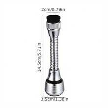 Arejador de torneira giratório 360°, extensor de torneira de 2 modos, compatível com torneiras de pia de cozinha de 22/24 mm, compatível com torneiras curtas e longas - Multicolorido - Ver 11