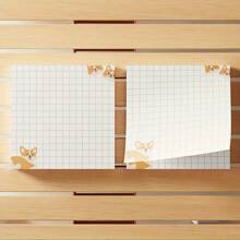 1pc New Corki-Themed Sticky Notes - Cute Orange-Brown Corki-Patterned Sticky Notes For Schools, Offices And Households, Perfect For Students, Teachers And Dog Lovers