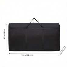 1pc Cloth Quilt Storage Bag, Foldable Clothes Organizer Bag, Large Capacity Luggage Packing Bag