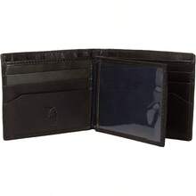 Cartera Slim para Hombre de Gran Capacidad con Bolsillo Plegable