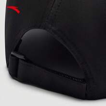 Anta Gorra deportiva, gorra de béisbol unisex para ciclismo, carrera, protección solar, talla grande, sombrero versátil, producto genuino - Negro básico -1 - Ver 3