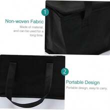 1pc Non-Woven Fabric Beverage/Beer/Lunch Box Foldable Portable Outdoor Camping Aluminum Foil Bag, Reusable - Multicolor - View 5