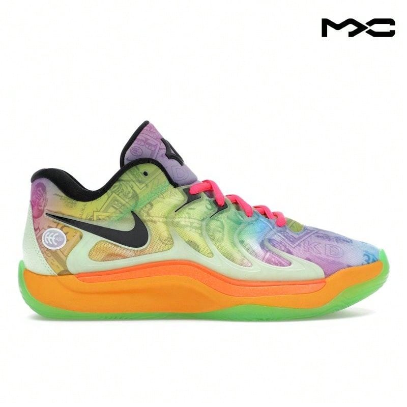 KD 17 'All-Star' Multi-Color Barely-Volt Baltic-Blue Hyper-Pink Total-Orange Green-Strike Lightning Sneakers Men HF1811-700