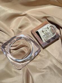 Transparent Acrylic Bracelet And Earring Kit Fashion Casual Style - kit-3 - 查看 3