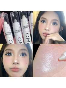 Lápiz iluminador de cejas, unicolor, para iluminar y destacar