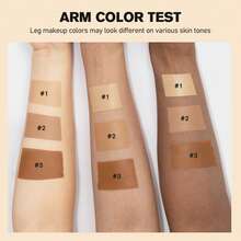 lakerain 1 件 100ml 腿部彩妆身体粉底液，防水，均匀肤色，遮瑕 - 彩色 - 查看 9