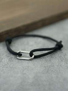 1Pc Minimalist Rope Bracelet For Men Bracelet Good Luck Red Thread Bracelet Adjustable Gift - 3mm Single Layer Adjustable Hand Strap - View 9