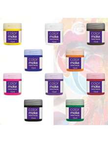 Colormake Liquid Paint All Colors Normal And Neon 15ml - Naranja - Ver 2