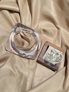 Transparent Acrylic Bracelet And Earring Kit Fashion Casual Style - kit-3 - 查看 4