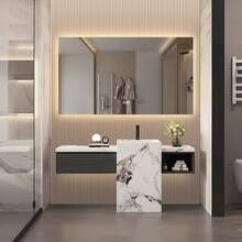 浴室镜 80 X 140 厘米，矩形，浴室壁镜，防雾功能，3 级亮度可调，带 LED 照明的浴室镜，重返校园