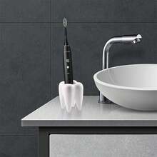 1pc Small Ceramic Dental Decoration Bucket Desktop Small Tool Storage Accessories, Pen Bucket, Cosmetics Storage Bucket, Toothbrush Bucket, Vase Or Flower Pot, Suitable For Succulent And Herbaceous Plants, Home Living Room, Bedroom, Office Desktop Decoration Bucket, Dental Gifts - Multicolor - View 7