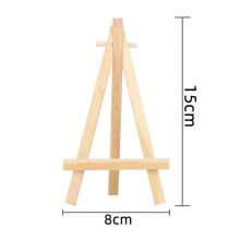 6 pezzi Mini Cavalletto In Legno Da Scrivania, Cavalletto Triangolare Per Artisti, Supporto Per Telefono, Per Esporre Tele, Dipinti, Biglietti Di Matrimonio, Foto, Artigianato, Cavalletto Triangolare, Forniture Per L'arte (Senza Bacheca Da Disegno), Rientro A Scuola, Forniture Scolastiche