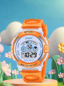 1pc Youth Digital Watch | Multi-Function, Luminous, Timing, Alarm, Date Viewable | Suitable For Birthday Gifts, Graduation Season Gifts, Festival Gifts For Teenagers