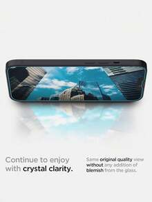 4 件钢化手机屏幕保护膜适用于 16、15、14、13、12、11、Xr、Xs、X、7、8 防爆防碎防刮防水玻璃手机钢化膜钢化玻璃防震防摔防摔防刮防指纹全覆盖 - 白色 - 查看 7