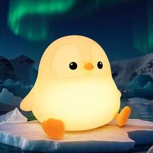 Kawaii Axolotl Night Light ,Animal Silicone Nursery Night Lamp, Rechargeable Table Lamp Bedside Lamp,Cute Room Decor Night Light For Bedroom,Living Room,Dining,Desk Decorations,Great Gifts - Multicolor - View 6