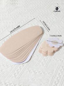 2 Pairs Disposable Non-Woven Thigh Chafing Pads For Plus Size, Anti-Chafing Thigh Protectors, Soft & Breathable No-Chafe Strips, Sweatproof & Invisible For Women & Men, Ultra-Thin Thigh Guards For Summer, Outdoor, Travel, Running, Hiking, Gym, And Daily Wear, Lightweight & Comfortable Thigh Anti-Friction Stickers, Skin-Friendly And Easy To Apply, Ideal For Skirts, Shorts, And Dresses