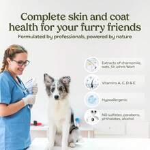 Pawfume Dog Shampoo And Conditioner – Hypoallergenic Dog Shampoo For Smelly Dogs – Best Dog Shampoos &Amp; Conditioners – Probiotic Pet Shampoo For Dogs – Best Dog Shampoo For Puppies (Blue Ribbon) - Conditioning Moisturizing Spray - View 4