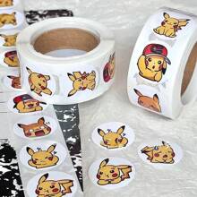 pokemon Set cadou de 500 de stickere Pokemon - stickere impermeabile unice, perfecte pentru cadouri pentru fani și pungi decorative, sticle de apă, valize. Autocolante decorative periferice rafinate, de înaltă estetică, potrivite pentru filme anime Pocket Monsters, smartphone-uri.