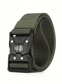 3 New Quick - Release Nylon Tactical Belts, Suitable For Sweatpants, Outdoor Training, Daily Use And As Men's Casual Belts